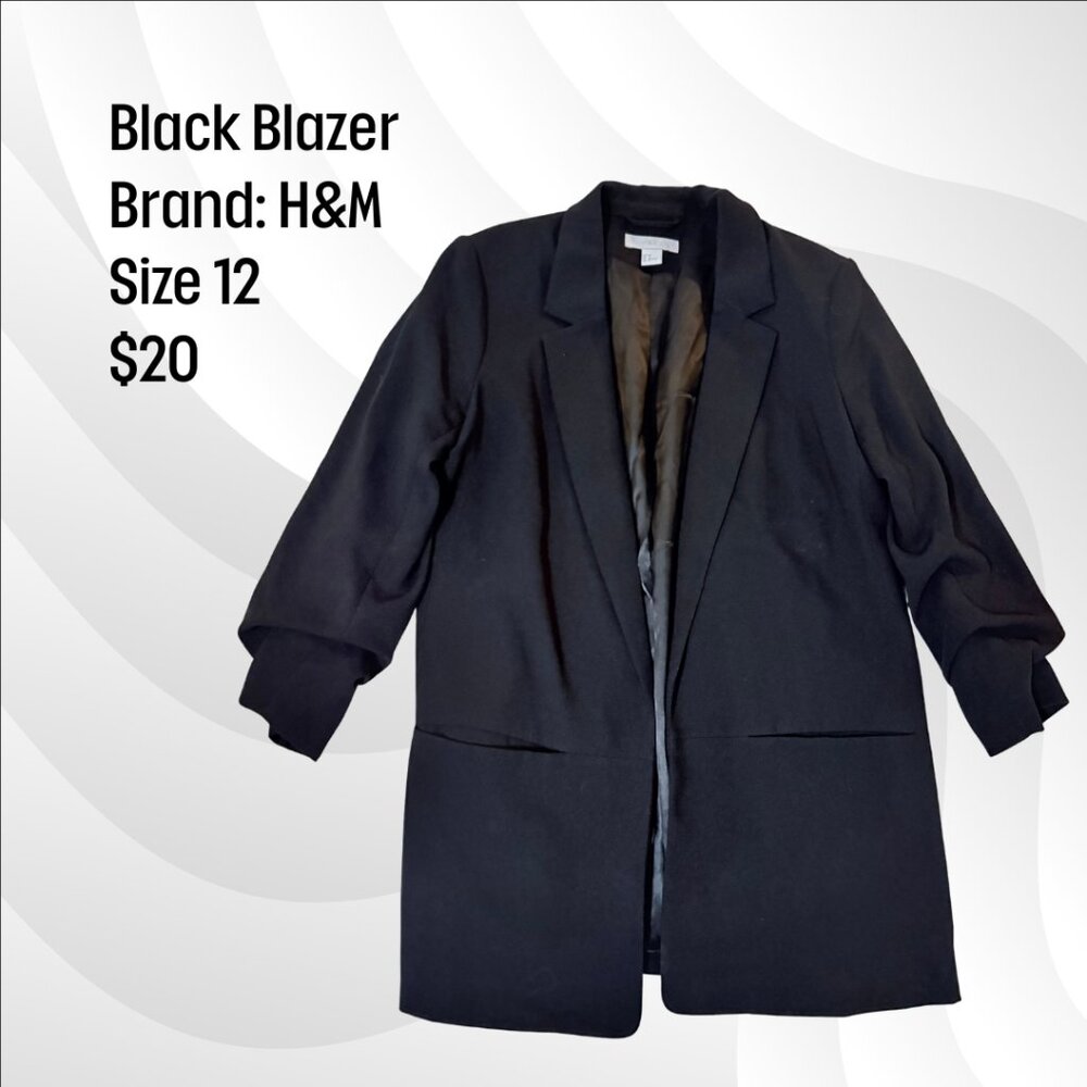 H&M Black Blazer